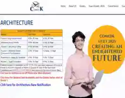 COMEDK Architecture Round 1 Seat Allotment 2025 Releasing Today