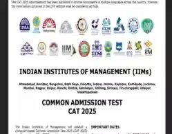 CAT 2025 Registration Begins on August 1