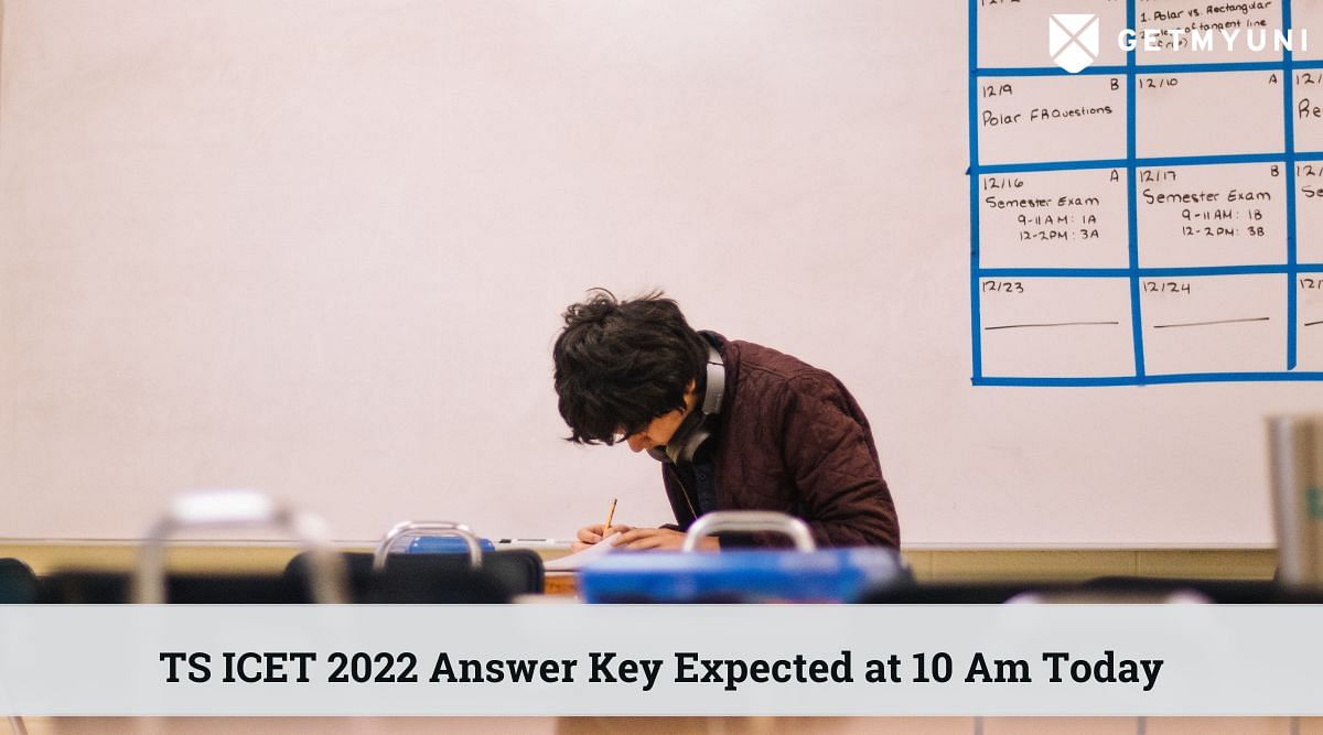 TS ICET 2022 Answer Key Expected at 10 Am Today