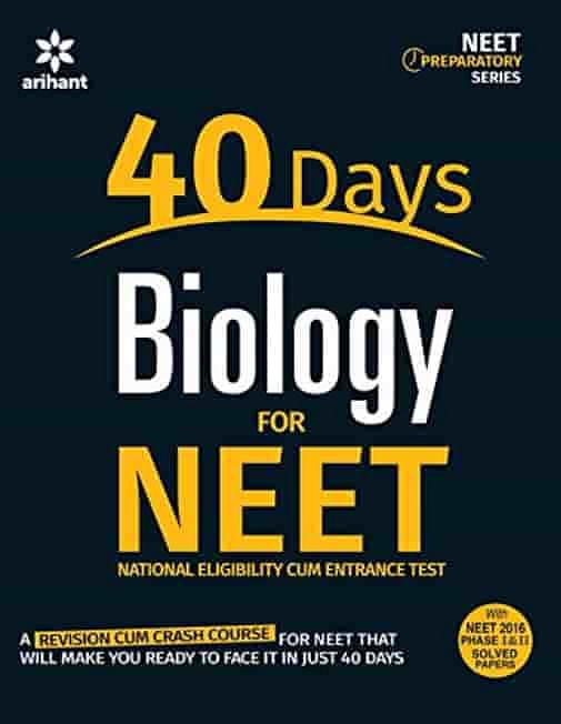 40 Days Biology for NEET by Arihant