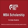 Capital First MBA Scholarship