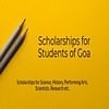 Goa Scholarships