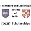 The Oxford and Cambridge Society of India Scholarship