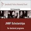 Jawaharlal Nehru Scholarship for Doctoral Studies