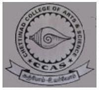 Chettinad College of Arts and Science, [CCAS] Tiruchirappalli